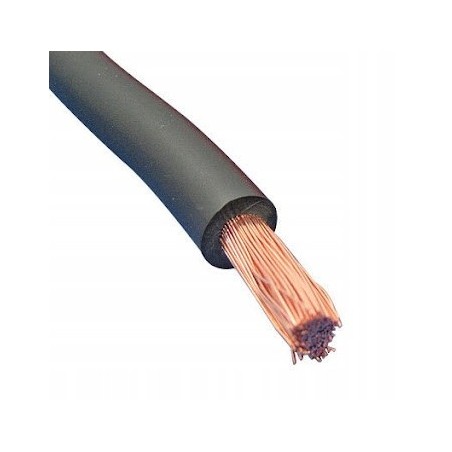 Przewód kabel linka LGY H05V-K 0,5mm 50cm czarny