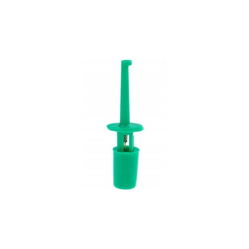 Measuring probe clip hook for analyser GREEN