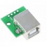 USB Type B to PCB Socket Adapter for Soldering