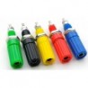 4mm screw-on green banana speaker socket