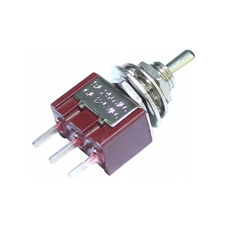 SPDT lever switch MTS-102 PCB soldered