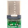 USB Type C Plug Universal Soldered PCB
