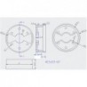 Power LED kilimator lens 60 degrees convex 5W