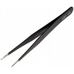 Tweezers ESD 10 antistatic antimagnetic SMD