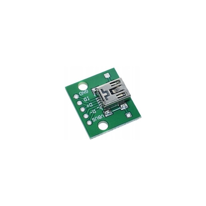 Adaptor mini USB la priză de lipit PCB