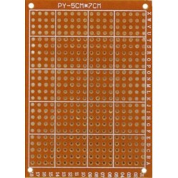Universal pre-drilled prototype insert 5X7 FV