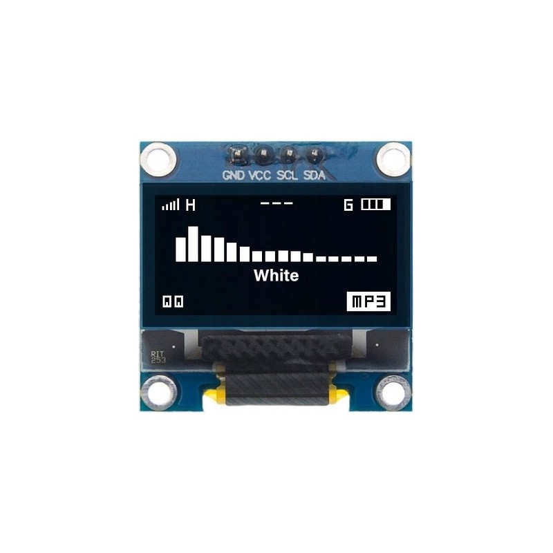 Wyświetlacz OLED I2C Arduino STM32 uniwersalny