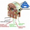 50k stereo audio linear potentiometer + knob