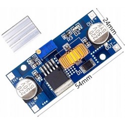 DC step-down buck 5A inverter XL4015 + heatsink for voltage reduction