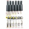 Dc plug 1.7/4.0mm soldered power supply CR-063