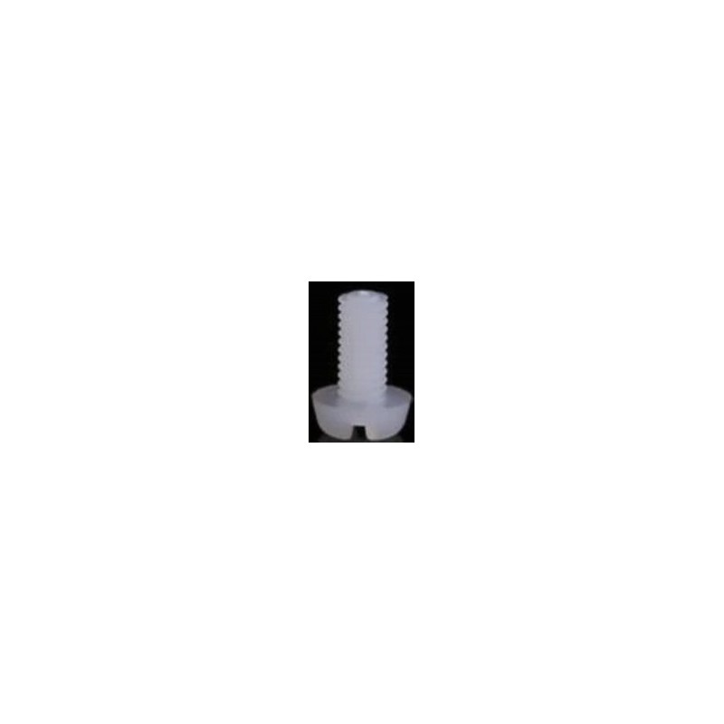 10x nylon plastic screw m3x6