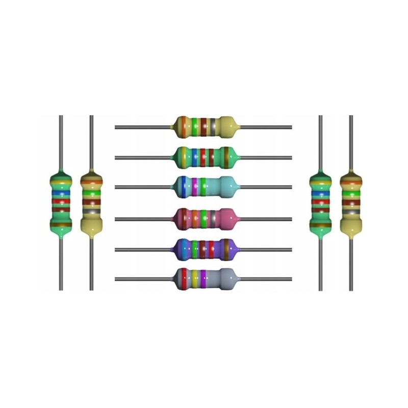 10x 330 Ohm resistor 1% tolerance power 1/4W 330R