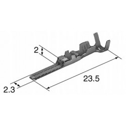 SUMITOMO sealed 2 pin car connector