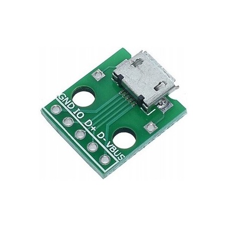 Micro USB to PCB Socket Adapter for Soldering