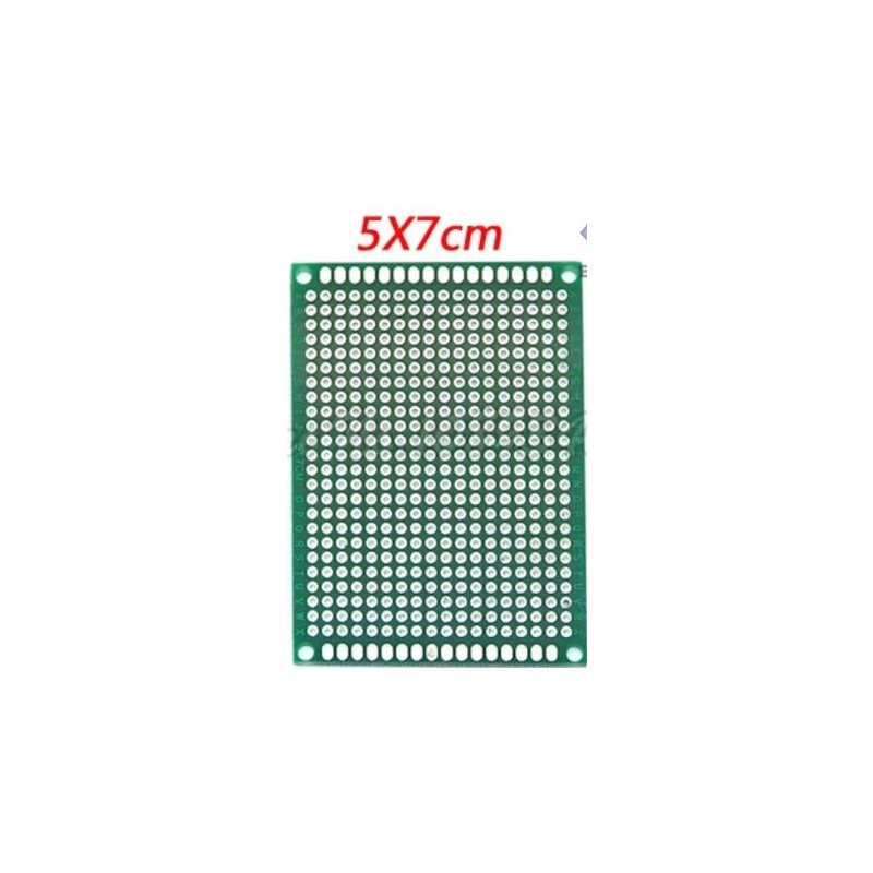 Prototype board universal double-sided 5X7 FV