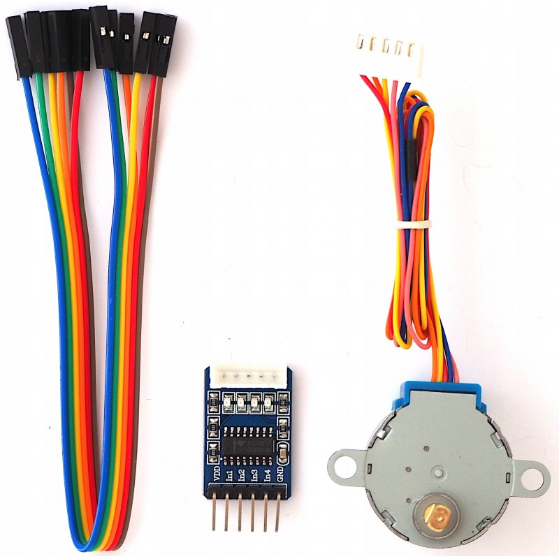 Stepper motor 28BYJ-48 + ULN2003 V3 + 6 x dupont