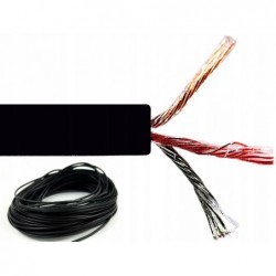 Rubber lacquered headphone cable 2mm