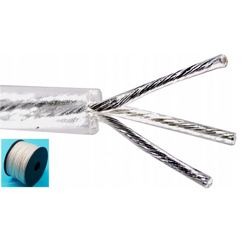 Silver-plated silicone hi-end headphone cable