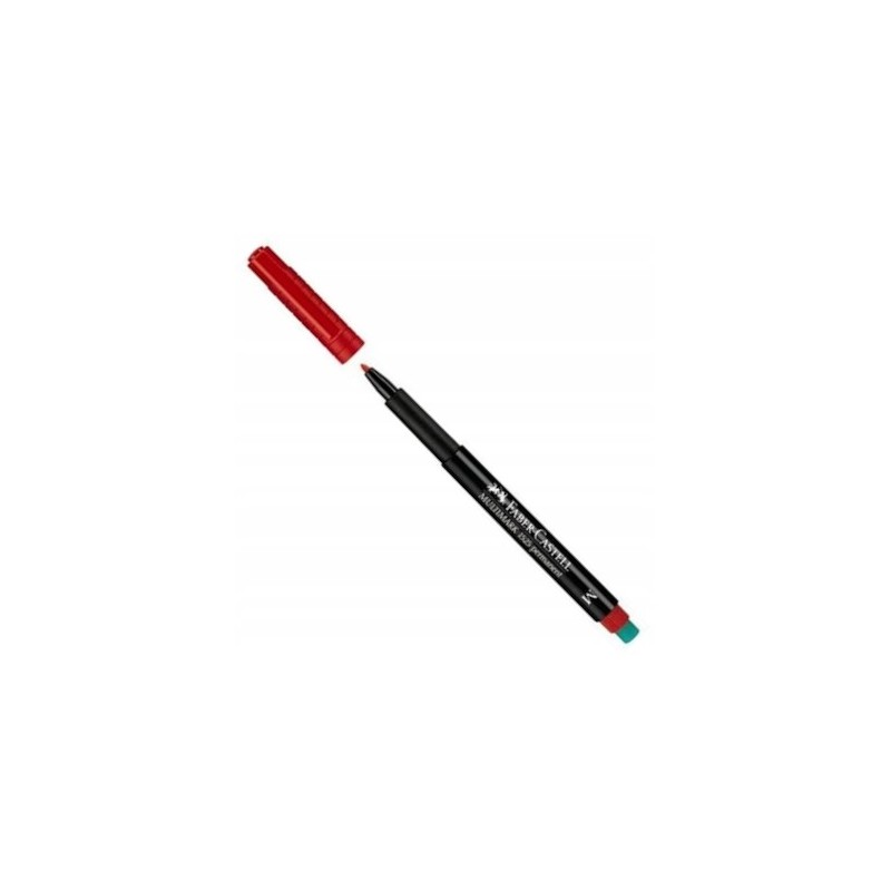FABER OHP red foil marker with eraser for PCB