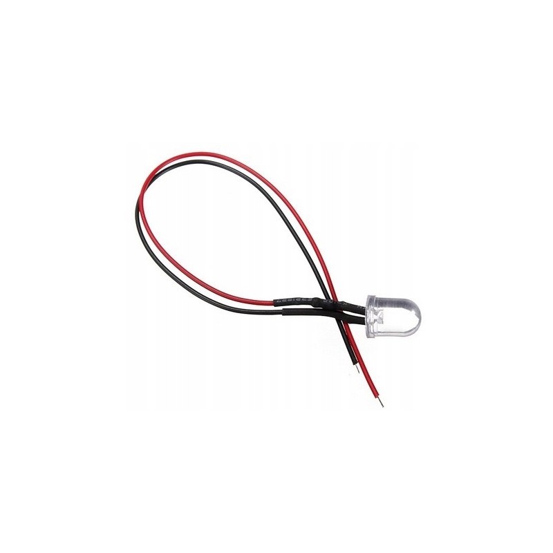 LED 3mm 12V with wire blue DPF FAP particle filter firing
