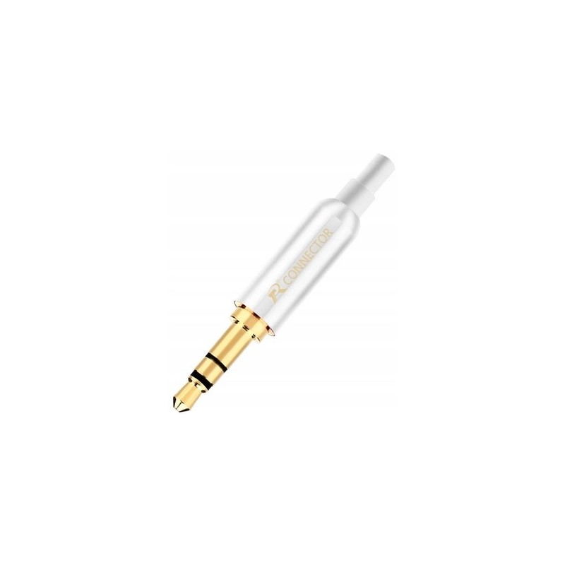 Jack 3.5mm Hi-Fi Rconnect. headphone plug white