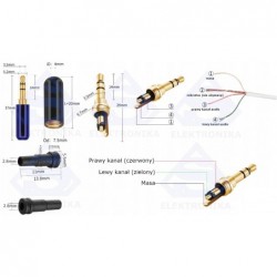 Jack 3.5mm Hi-Fi Rconnect. headphone plug white
