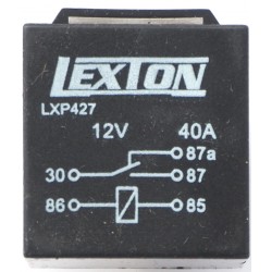 Car relay 5PIN 12V 40A + socket