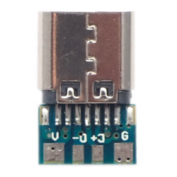 USB Type-C 3.1 Socket Universal Soldered PCB