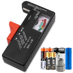 Universal Battery Tester AAA AA 9V Handy FV