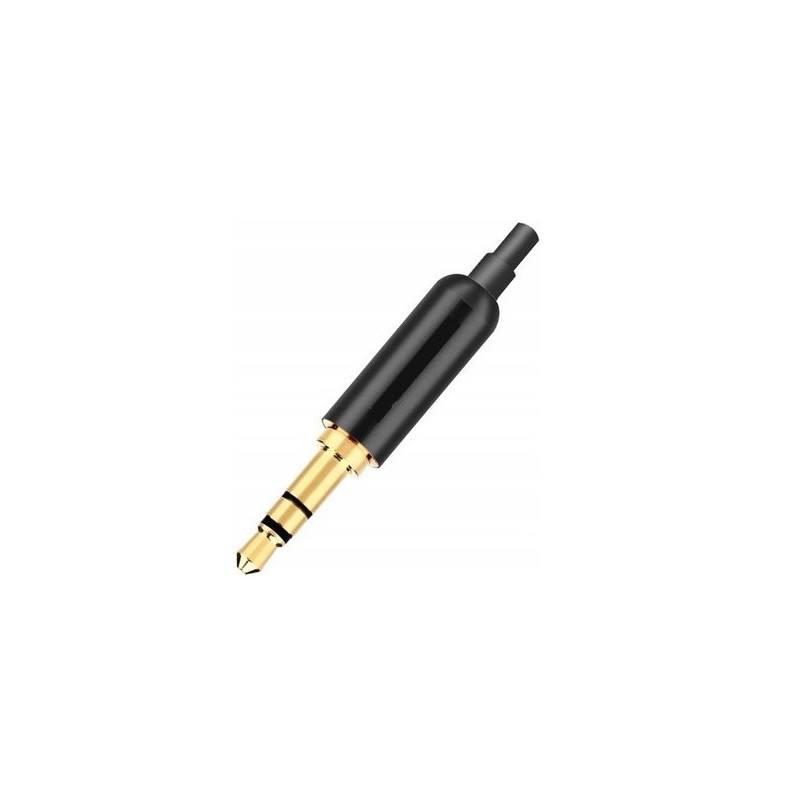 Jack 3.5mm Hi-Fi Rconnect. Headphone plug Black