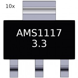 10x AMS1117-3.3V voltage...