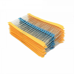 10x 100R 100 Ohm resistor 1% tolerance power 1/4W