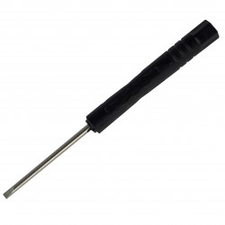 Precision flat screwdriver for 2mm potentiometers