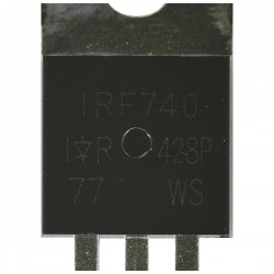 IRF740 MOSFET TO220 transistor 10A 400V 125W