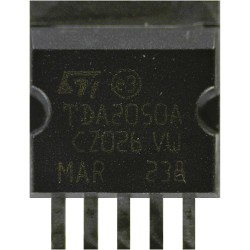 TDA2050A mono amplifier 35W RMS 50W peak 4 and 8 Ohm class AB TO220-5