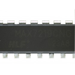MAX7219 MAX7219CNG sterowniki 8 cyfrowych wyświetlaczy LED DIP24
