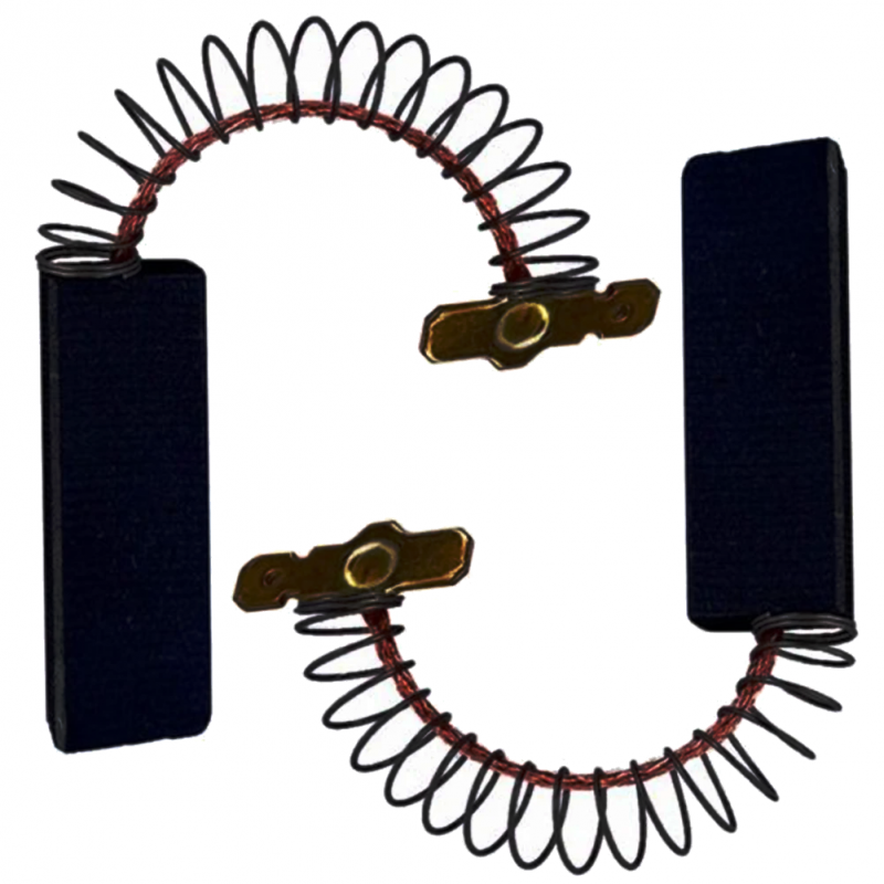 2x perii de motor electric 5x12.5x36 mm carbon pentru mașina de spălat rufe