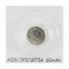 AG5 393 LR754 SR754W Baterie alcalină cu buton 7,9x5,4