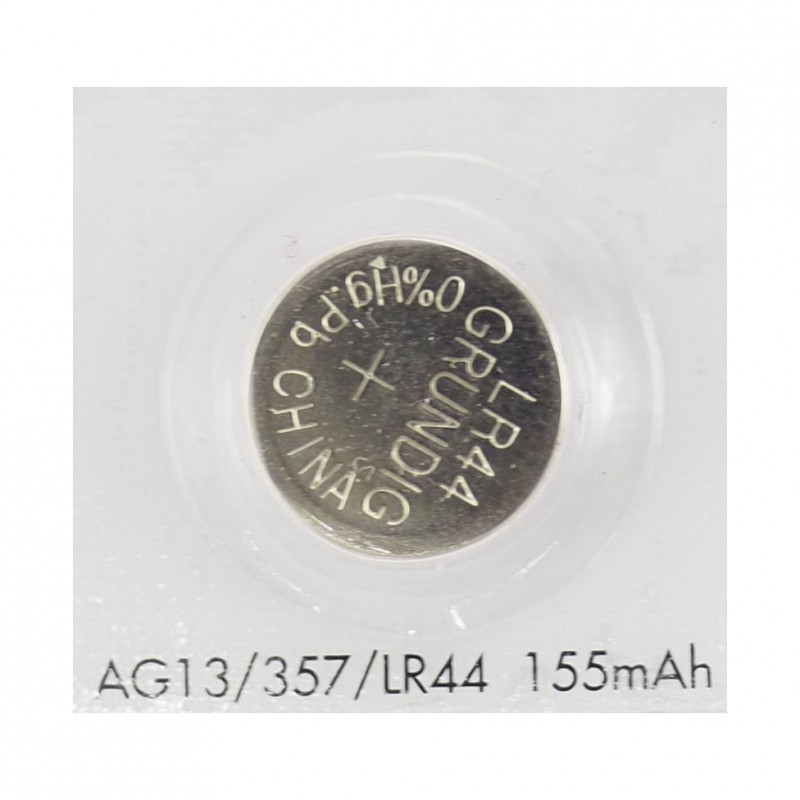 Baterie alcalină cu buton AG13 357 LR44 SR44W 11,6x5,4