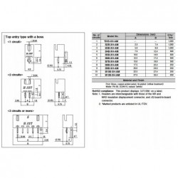 Conector JST 12 pini cu soclu de montare XH2.54 XH