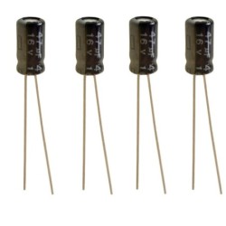 4x Kondensator elektrolityczny 47uF 16V 4x7