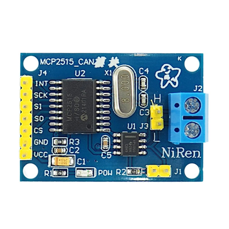 Modulul SPI CAN MCP2515 TJA1050 pentru comunicarea arduino cu CAN pentru automobile