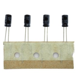 4X Condensator electrolitic 35V 10uF 4x7