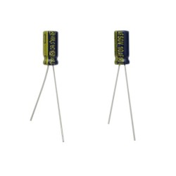 2X 50V 10uF condensator electrolitic de joasă impedanță 5x11 cu ESR scăzut