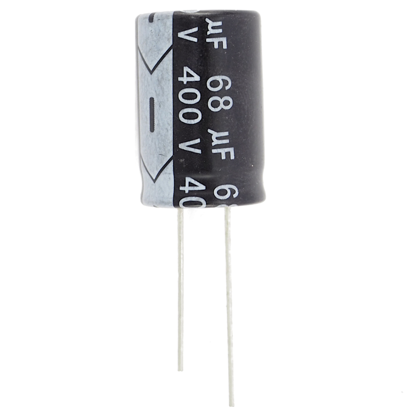 Condensator electrolitic 68uF 400V 25x16 mm
