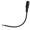 Soclu DC 5.5x2.1 drept cu cablu de 11mm. adânc pentru LED