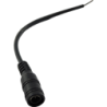 Soclu DC 5.5x2.1 drept cu cablu de 11mm. adânc pentru LED