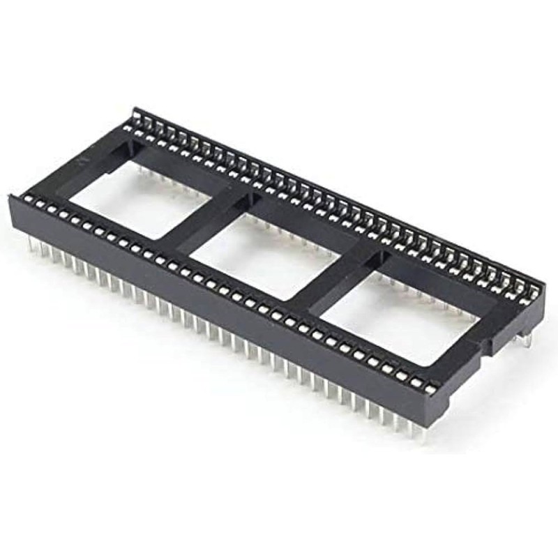 Podstawka do układów scalonych DIP64 gęsta 1.778mm raster