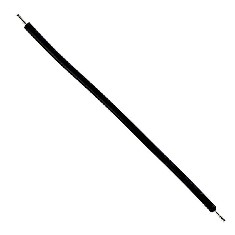 Zworka czarna 6cm 22AWG przewód lutowniczy mostkowy połączeniowy jumper