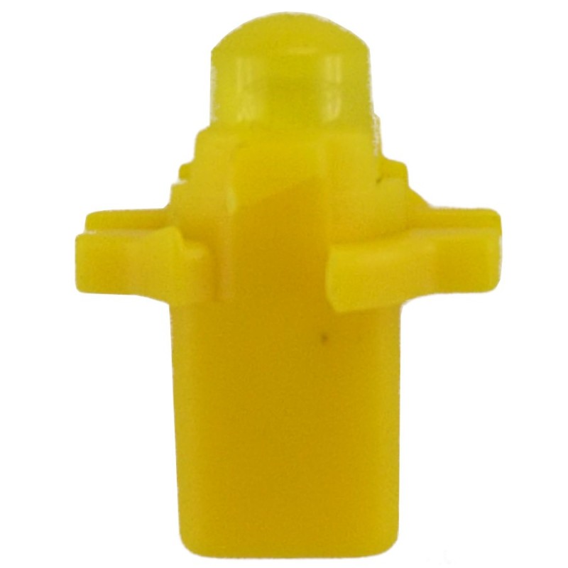 LED COB B8.3D B8.3d 12V 1.2W cu suport galben pentru iluminarea BAX 431919040